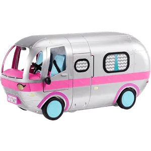 Carro Camper Juguete 4 en 1 LOL Surprise Glamper con Accesorios